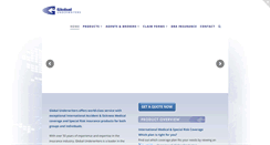 Desktop Screenshot of globalunderwriters.com